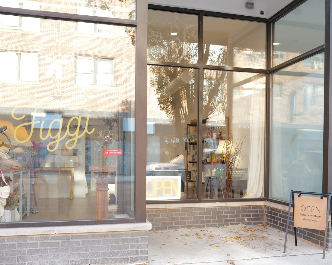 Flowers by Figgi Avondale studio storefront photo.